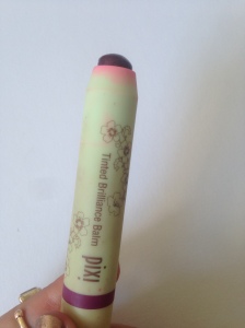 Pixi Beauty Bitten Berry Tinted Brilliance Balm Swatches Review Lipstick Day (2)